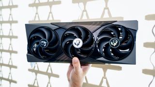 MSI Nvidia GeForce RTX 50-series cards at CES 2025