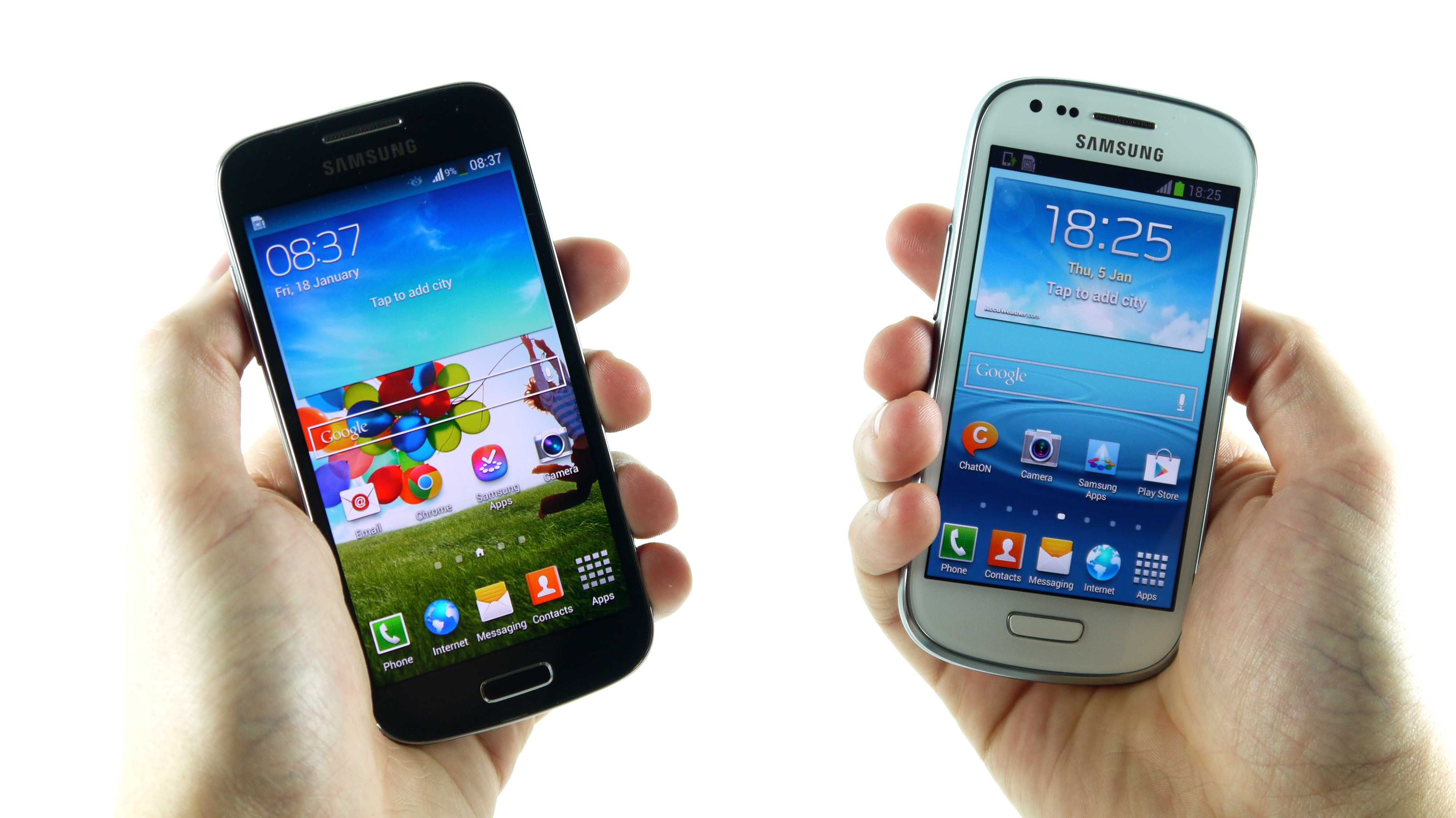 Samsung Galaxy S4 Mini vs Galaxy S3 Mini