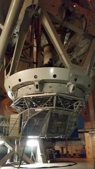 The Palomar Observatory in southern California