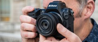 Nikon Z8 being reviewed by Adam Waring, editor of N-Photo magazine