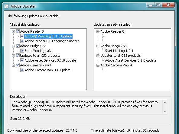 Adobe Updater