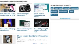 TechRadar redesign