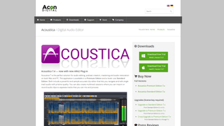 Acon Digital Acoustica audio editor in action