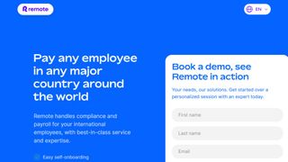 Remote Payroll website screenshot.