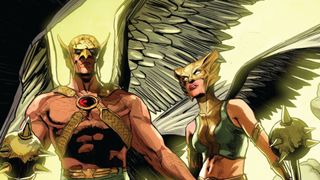 Hawkgirl and Hawkman