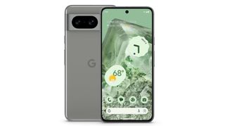 El Google Pixel 8 visto por delante y por detrás