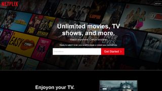 Fake Netflix Landing Page