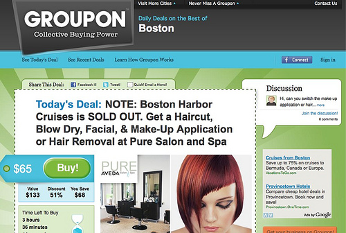 Groupon proving the daily deal bubble has burst?