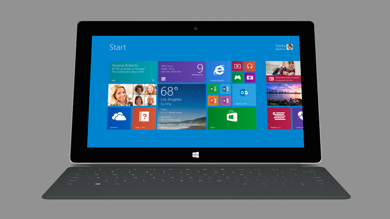 Microsoft: Our tablet competitors are playing catch up