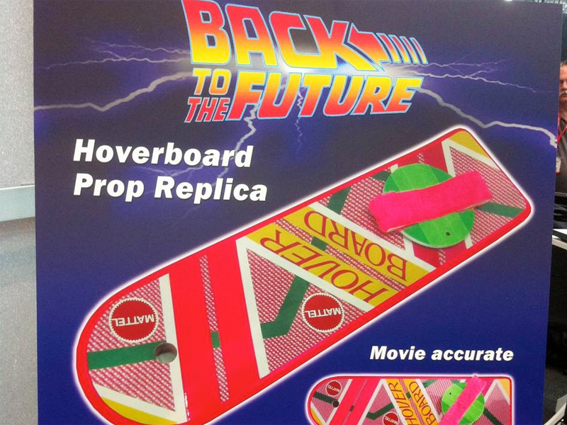 Mattel announces replica Back to the Future Hover Board