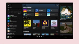 Spotify desktop app redesign