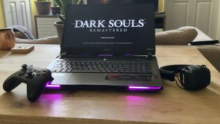 Aorus 17X Playing Dark Souls