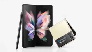 Samsung Galaxy Z Fold 3 og Samsung Galaxy Z Flip 3