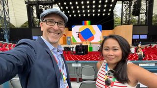 Lance and Michelle at Google IO 2023