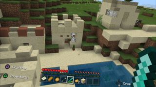 Minecraft in PlayStation VR