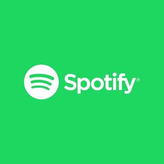 Spotify logo with green background