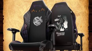 Secretlab Titan Evo Monster Hunter collaboration.