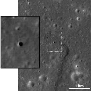 Hole in the Moon Could Shelter Colonists