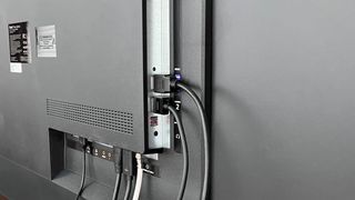 Roku Plus Series TV back input panel