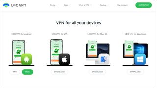 UFO VPN Platforms Supported