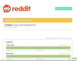 Reddit down