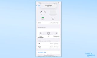 Apple AirPods Pro 2 app screenshot