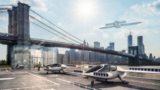 Lilium flying taxi hub