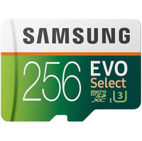 Samsung EVO Select 256GB MicroSDXC:&nbsp;$39.99 $34.84 at AmazonSave $5.15 -