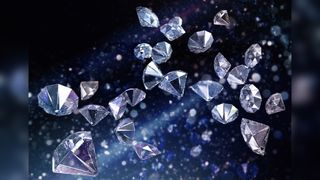 a cascade of diamonds