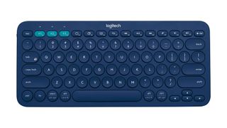 Logitech K380 against a white background