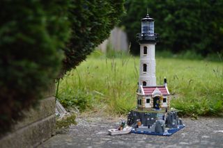 Lego Ideas Motorized Lighthouse