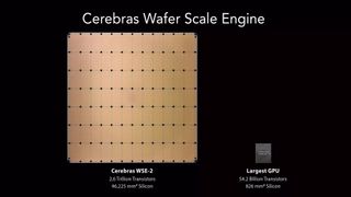 Comparison of WSE2 with the largest GPU