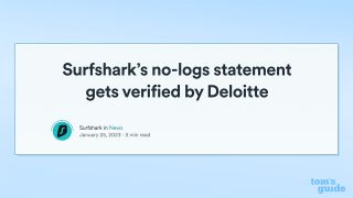 Surfshark no logs