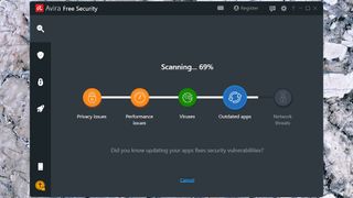 Avira Free Security smart scan