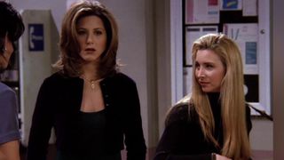 Rachel and Phoebe in Friends