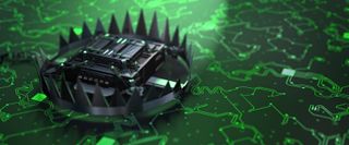 A bear trap on a circuit board