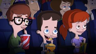 Big Mouth cast in movie theater