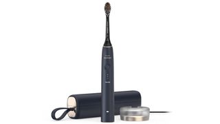 Black Philips Sonicare 9900 Prestige electric toothbrush