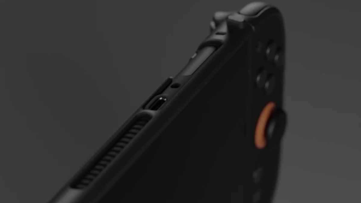 Nintendo Switch 2 with Genki case attached in leak video