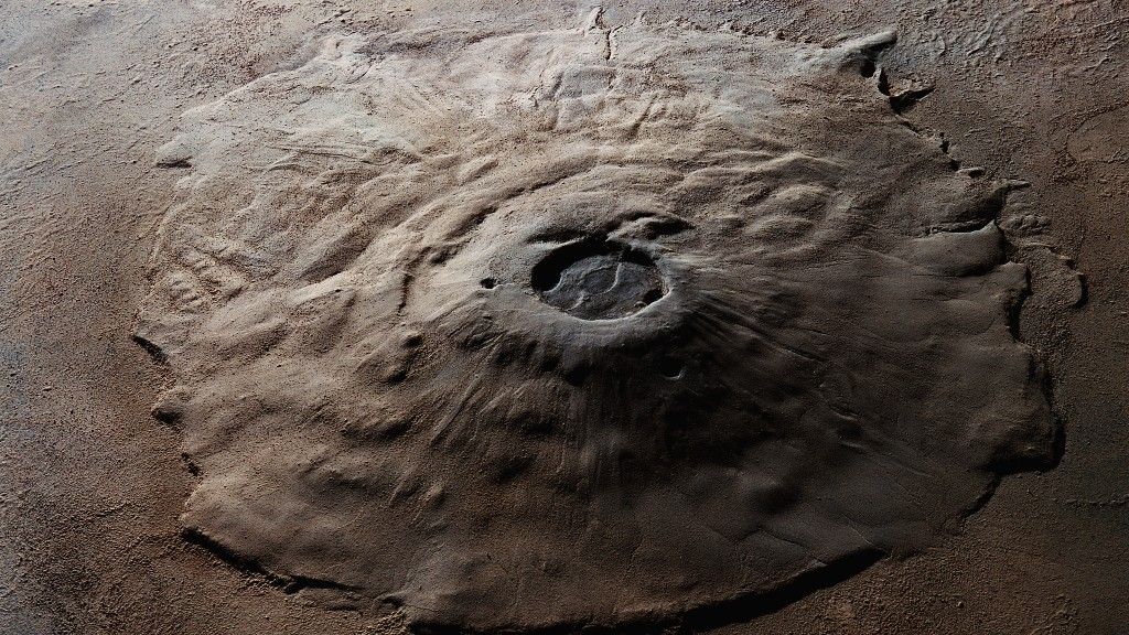 Olympus Mons on Mars