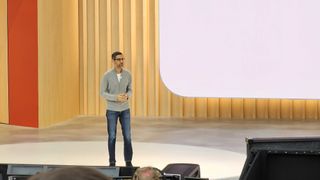 Sundar Pichai at Google I/O 2023