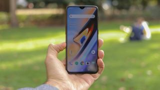 The OnePlus 6T looks a lot like the OnePlus 7. Image credit: TechRadar