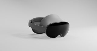 An official product render of Samsung's Project Moohan VR headset