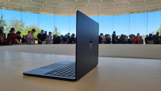 MacBook Air (M2, 2022) in Apple Park, Cupertino