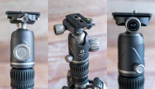 Benro Rhino Travel Tripod VX25 head details