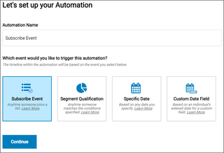 iContact automation