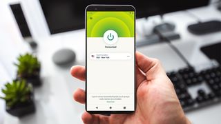 ExpressVPN on an Android device