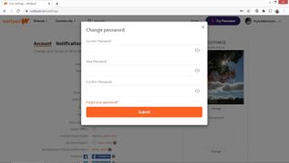 Wattpad password