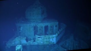 Explorers took a submersible down to the deepest shipwreck known, the USS Johnston in the Philippines Sea.