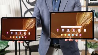 Samsung Galaxy Tab S8 compared to Tab S8